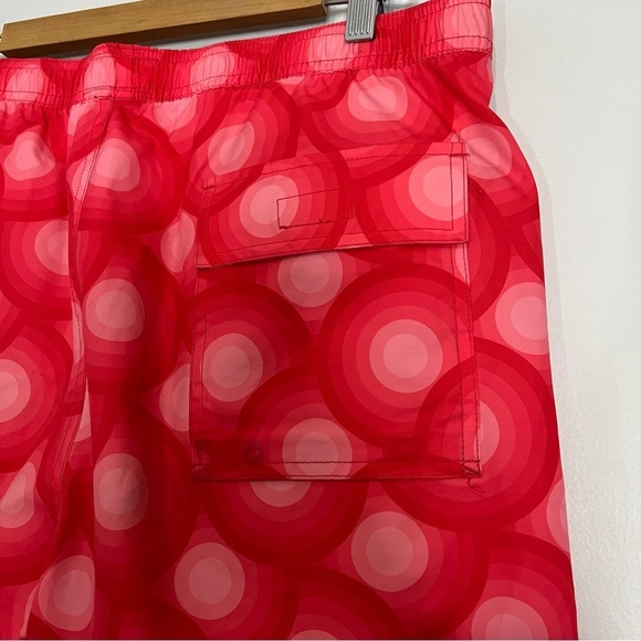 Psycho Bunny Red Spirals Classic Swim Shorts Large - Picture 10 of 11